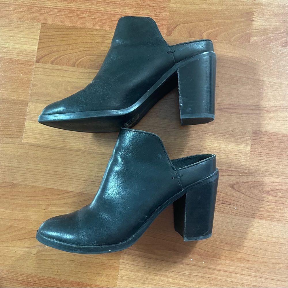 Dolce Vita Mules Black High Heel Women’s size 8